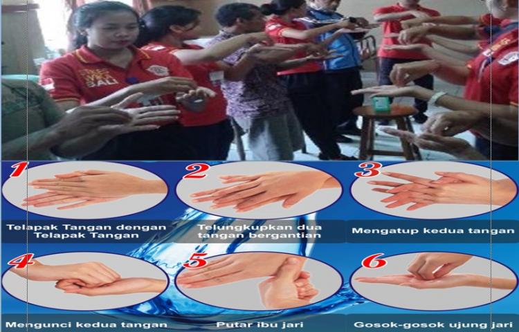 Penyuluhan Tentang Cidera Kepala Dan Cara Mencuci Tangan Yang Dilaksanakan Di Ruang Nusa Indah